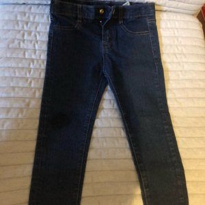 "7 For All Mankind" Dark Skinny Jeans: Toddler 4T